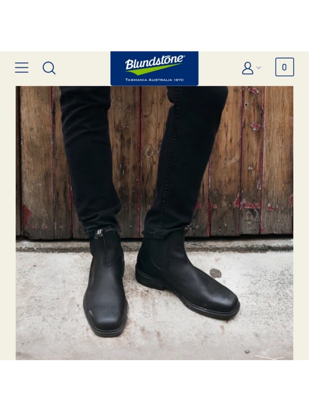 Blundstone Black 063 Boots New 5 6 8 NIB - Picture 9 of 13